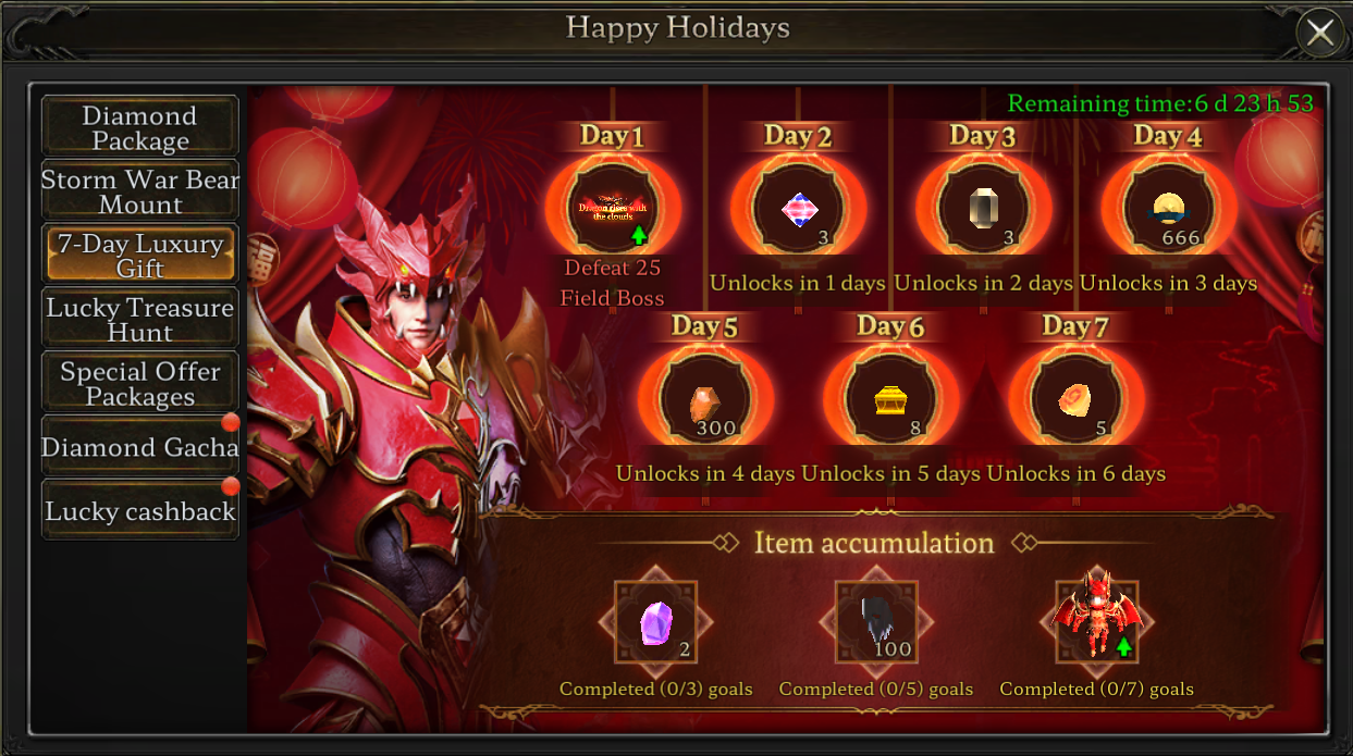7-Days Luxury Gift